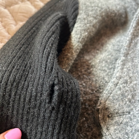 Ombré double breasted wool coat - Picture 3 of 4